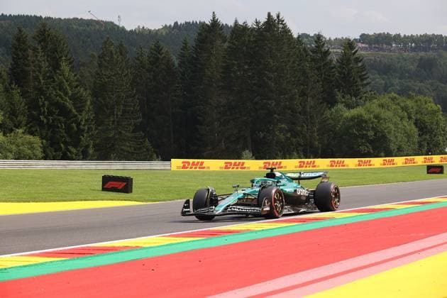 26.07.2025, Circuit de Spa-Francorchamps, Spa-Franchorchamps, FORMULA 1 MOET & CHANDON BELGIAN GRAND PRIX 2025 , im Bild Lance Stroll (CAN), Aston Martin Aramco Cognizant Formula One Team (Photo by Alessandro Martellotta Hasan Bratic DeFodi Images)