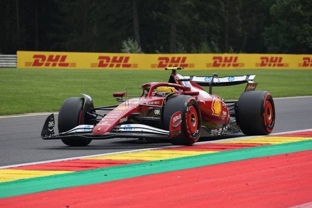 26.07.2025, Circuit de Spa-Francorchamps, Spa-Franchorchamps, FORMULA 1 MOET & CHANDON BELGIAN GRAND PRIX 2025 , im Bild Lewis Hamilton (GBR), Scuderia Ferrari HP (Photo by Alessandro Martellotta Hasan Bratic DeFodi Images)