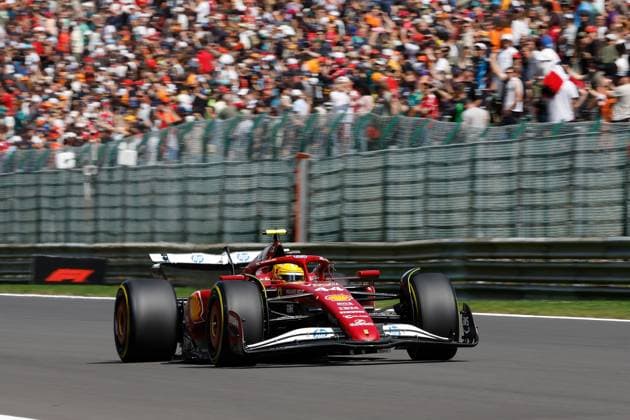 FORMULA 1 MOET & CHANDON BELGIAN GRAND PRIX 2025 26.07.2025, Circuit de Spa-Francorchamps, Spa-Franchorchamps, FORMULA 1 MOET & CHANDON BELGIAN GRAND PRIX 2025 , im Bild Lewis Hamilton (GBR), Scuderia Ferrari HP