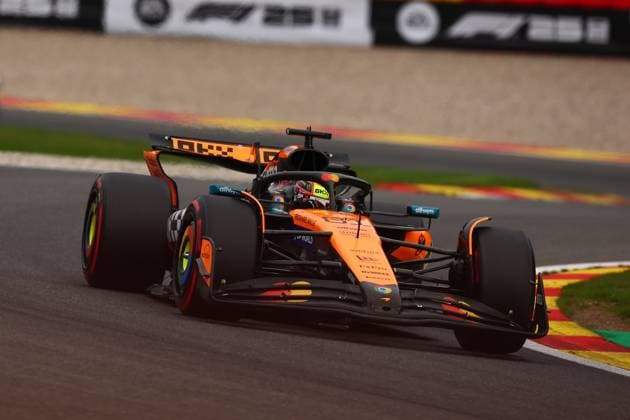 Belgian Grand Prix Oscar Piastri of McLaren Formula 1 Team on track during qualifying for the F1 Grand Prix of Belgium at Spa-Francorchamps on July 26, 2025 in Stavelot, Belgium. Stavelot Spa-Francorchamps Belgium Copyright: xBasilex