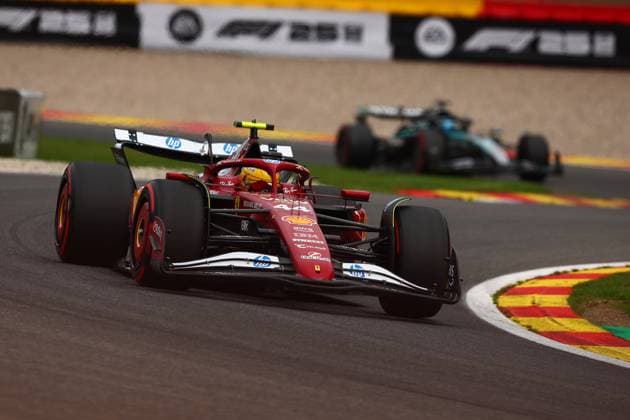 Belgian Grand Prix Lewis Hamilton of Scuderia Ferrari on track during qualifying for the F1 Grand Prix of Belgium at Spa-Francorchamps on July 26, 2025 in Stavelot, Belgium. Stavelot Spa-Francorchamps Belgium Copyright: xBasilex