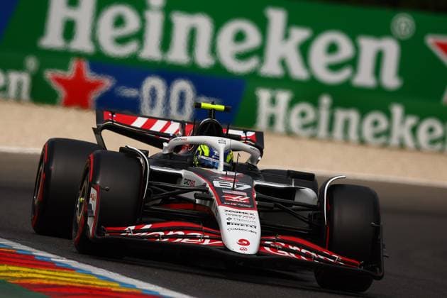 Belgian Grand Prix Oliver Bearman of Haas F1 on track during qualifying for the F1 Grand Prix of Belgium at Spa-Francorchamps on July 26, 2025 in Stavelot, Belgium. Stavelot Spa-Francorchamps Belgium Copyright: xBasilex