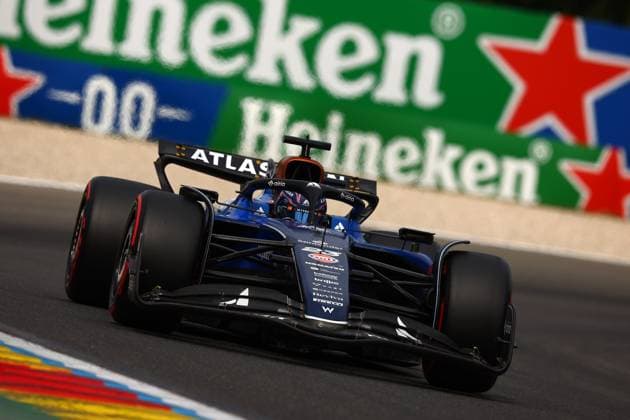 Belgian Grand Prix Alexander Albon of Williams Racing on track during qualifying for the F1 Grand Prix of Belgium at Spa-Francorchamps on July 26, 2025 in Stavelot, Belgium. Stavelot Spa-Francorchamps Belgium Copyright: xBasilex