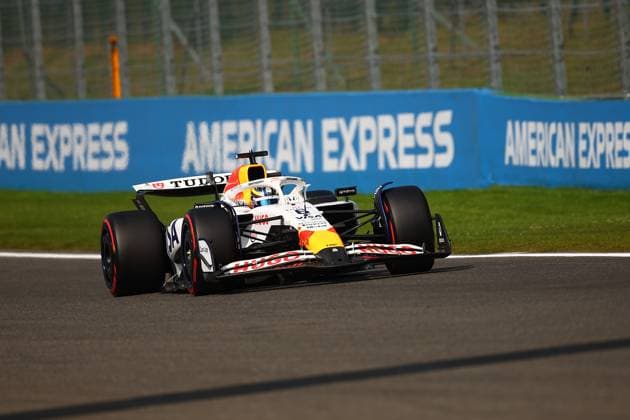 Belgian Grand Prix Isack Hadjar of Racing Bulls Formula One Team on track during qualifying for the F1 Grand Prix of Belgium at Spa-Francorchamps on July 26, 2025 in Stavelot, Belgium. Stavelot Spa-Francorchamps Belgium Copyright: xBasilex