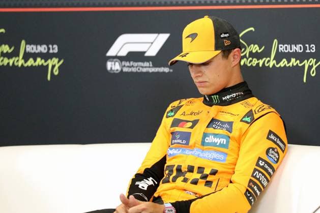 Stavelot, Belgien 24.- 27. Juli 2025: FIA - Formel 1 - WM - Großer Preis Belgien - Circuit de Spa-Francorchamps - 2025 - Qualifying Samstag Im Bild: Lando Norris (GBR) holt die Pole Position in Spa-Francorchamps Circuit de Spa-Francorchamps Copyright: xFotostandx xHorstxBernhardtx