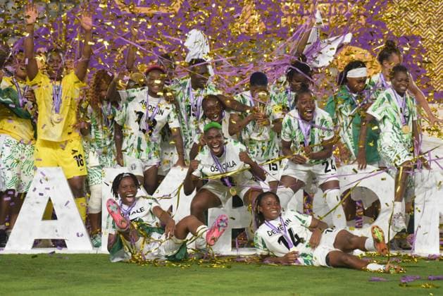 RABAT, MOROCCO - JULY 26: Nigeria during the 2025 Women s Africa Cup of Nations (WAFCON) Finals match between Morocco and Nigeria at Stade Olympique de Rabat on July 26, 2025 in Rabat, Morocco. Photo by Mansa Ayoola Copyright: xx