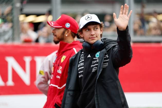 12 Andrea Kimi Antonelli (ITA, Mercedes-AMG Petronas F1 Team), F1 Grand Prix of Belgium at Circuit de Spa-Francorchamps on July 27, 2025 in Spa-Francorchamps, Belgium. (Photo by HOCH ZWEI) Spa-Francorchamps Belgium