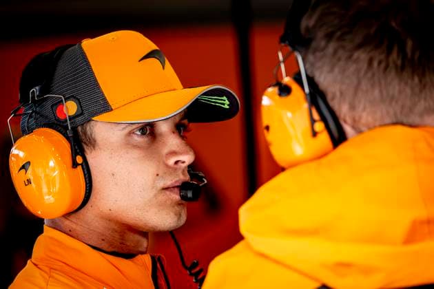 Formule 1 driver Lando Norris of McLaren during the Formula 1 MoÃ«t & Chandon Belgium Grand Prix 2025 at the Circuit Spa Francorchamps season 2025-2026 in SPA, Belgium on 27 july 2025, (photo by Marcel van Dorst EYE4images DeFodi Images)
