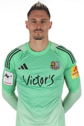 15.07.2025 - 3.Liga - 1.FC Saarbruecken - Fotoshooting - Fototermin - Fussball - Saison 2025 26 - SB - Foto-Termin des Drittligisten 1.FC Saarbrücken am 15.07.2025 , in Saarbrücken . Im Bild Torwart Tim Paterok (1, 1. FC Saarbruecken). Saarbrücken Ludwigspark Saarland Deutschland