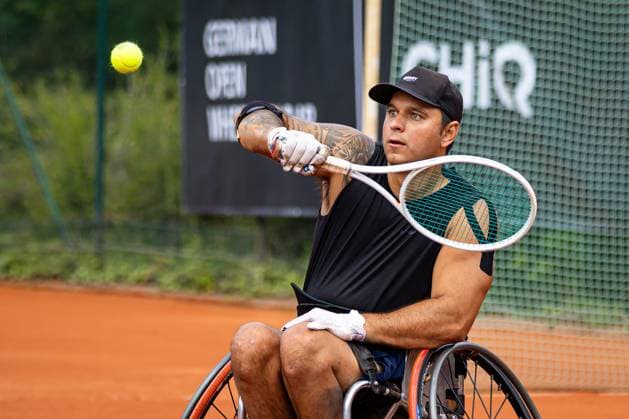 Andrew BOGDANOV (USA) - Sieger Quads, 35. German Open - Beate Loddenkemper Trophy 2025 - Finaltag, Berlin, SV Zehlendorfer Wespen, 27.07.2025, Copyright: xClaudioxGärtnerx