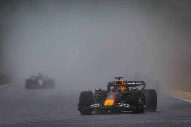F1 - BELGIAN GRAND PRIX 2025 01 VERSTAPPEN Max (nld), Red Bull Racing RB21, action during the 2025 Formula 1 Belgian Grand Prix, 13th round of the 2025 FIA Formula One World Championship, WM, Weltmeisterschaft from July 25 to 27, 2025 on the Circuit de Spa-Francorchamps, in Stavelot, Belgium -  Copyright: xFLORENTxGOODENx