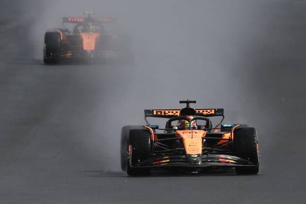 F1 Belgian Grand Prix 2025 Oscar Piastri and Lando Norris of McLaren during the Formula 1 Belgian Grand Prix at Spa-Francorchamps in Spa, Belgium on July 27, 2025. Spa Belgium  Copyright: xJakubxPorzyckix originalFilename:porzycki-f1belgia250727_npOSU.jpg