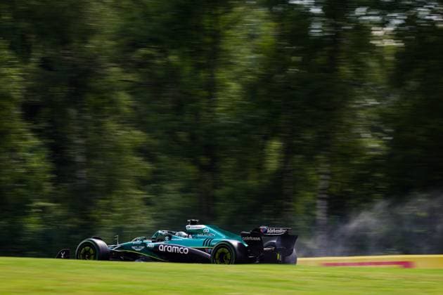 F1 - BELGIAN GRAND PRIX 2025 18 STROLL Lance (can), Aston Martin F1 Team AMR25, action during the 2025 Formula 1 Belgian Grand Prix, 13th round of the 2025 FIA Formula One World Championship, WM, Weltmeisterschaft from July 25 to 27, 2025 on the Circuit de Spa-Francorchamps, in Stavelot, Belgium -  Copyright: xFLORENTxGOODENx