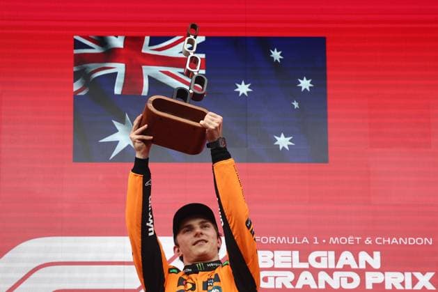 F1 Belgian Grand Prix 2025 Oscar Piastri of McLaren after the Formula 1 Belgian Grand Prix at Spa-Francorchamps in Spa, Belgium on July 27, 2025. Spa Belgium  Copyright: xJakubxPorzyckix originalFilename:porzycki-f1belgia250727_npKzn.jpg