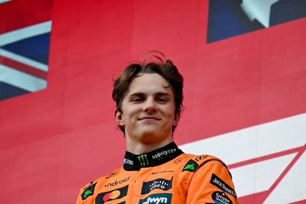 Formel 1 GP Spa Belgien. Sonntag, 27.07.2025 Oscar Piastri 81, McLaren Formula 1 Team auf dem Podium.; Formel 1 GP Spa Belgien. Sonntag, 27.07.2025 Copyright: xBEAUTIFULxSPORTS Erlhofx