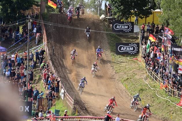 Sport Bilder des Tages The Motocross World Championship, WM, Weltmeisterschaft event, Czech Grand Prix in Loket, Karlovy Vary Region, Czech Republic, July 27, 2025. (CTKxPhoto SlavomirxKubes) CTKPhotoP2025072705463  CTKPhotoP2025072705463