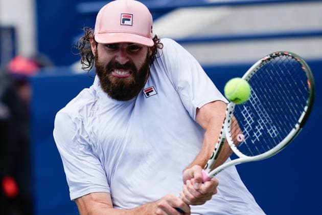National Bank Open 2025 - Day 2 TORONTO, CANADA - JULY 27: Reilly Opelka of United States in action against Sebastian Ofner of Austria on day two of the 2025 National Bank Open at Sobeys Stadium in Toronto, Ontario, Canada on July 27, 2025. Mert Alper Dervis Anadolu Ontario Canada. Editorial use only. Please get in touch for any other usage.  Copyright: x2025xAnadoluxMertxAlperxDervisx
