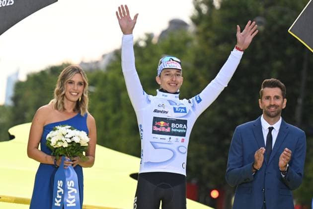 27-07-2025 Tour De France; Tappa 21 Mantes La Ville - Paris; 2025, Red Bull - Bora Hansgrohe; Lipowitz, Florian; Paris; 