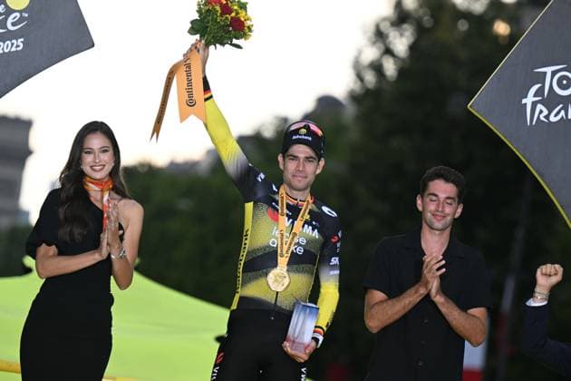 27-07-2025 Tour De France; Tappa 21 Mantes La Ville - Paris; 2025, Visma - Lease A Bike; Van Aert, Wout; Paris; 