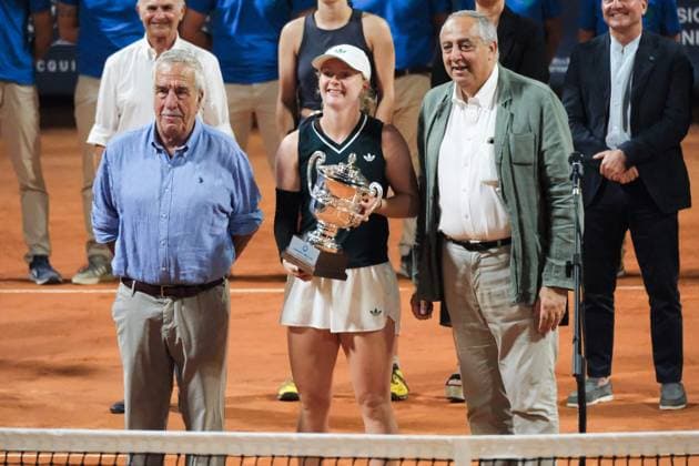 TENNIS - Internazionali di Tennis - 36° Palermo Ladies Open Finalist Award Ceremony, Francesca Jones (1st place) during the 36th Palermo Ladies Open at Country Time Club during 36Â° Palermo Ladies Open, International Tennis match in Palermo, Italy, July 27 2025 Palermo Italy  Copyright: xIPAxSport ABACAx