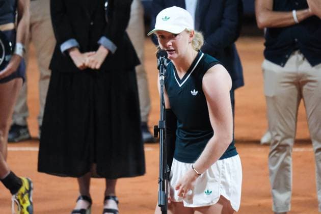 TENNIS - Internazionali di Tennis - 36° Palermo Ladies Open Finalist Award Ceremony, Francesca Jones (1st place) during the 36th Palermo Ladies Open at Country Time Club during 36Â° Palermo Ladies Open, International Tennis match in Palermo, Italy, July 27 2025 Palermo Italy  Copyright: xIPAxSport ABACAx
