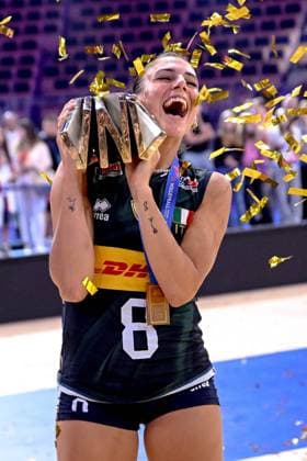SIATKOWKA KOBIET LIGA NARODOW 2025 TURNIEJ FINALOWY: BRAZYLIA - WLOCHY --- WOMENS VOLLEYBALL NATIONS LEAGUE 2025 FINAL ROUND MATCH IN LODZ: BRAZIL - ITALY N Z ALESSIA ORRO FOT. PAWEL PIOTROWSKI 400MM.PL NEWSPIX.PL --- newspix.pl 