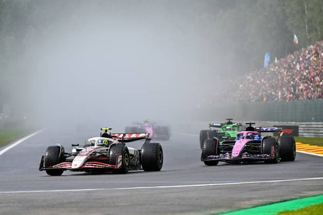 Formel 1 GP Spa Belgien. Sonntag, 27.07.2025 Oliver Bearman 87, MoneyGram Haas F1 Team und Pierre Gasly 10, BWT Alpine F1 Team; Formel 1 GP Spa Belgien. Sonntag, 27.07.2025 Copyright: xBEAUTIFULxSPORTS Erlhofx