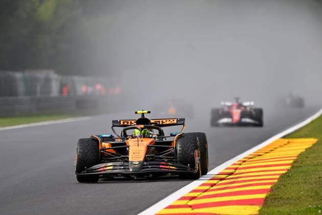 Formel 1 GP Spa Belgien. Sonntag, 27.07.2025 Lando Norris 4, McLaren Formula 1 Team; Formel 1 GP Spa Belgien. Sonntag, 27.07.2025 Copyright: xBEAUTIFULxSPORTS Erlhofx