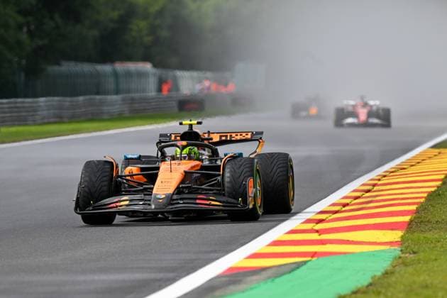 Formel 1 GP Spa Belgien. Sonntag, 27.07.2025 Lando Norris 4, McLaren Formula 1 Team; Formel 1 GP Spa Belgien. Sonntag, 27.07.2025 Copyright: xBEAUTIFULxSPORTS Erlhofx