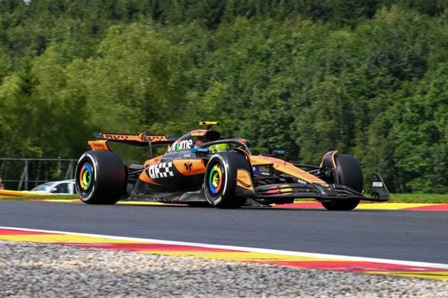 Formel 1 GP Spa Belgien. Sonntag, 27.07.2025 Lando Norris 4, McLaren Formula 1 Team; Formel 1 GP Spa Belgien. Sonntag, 27.07.2025 Copyright: xBEAUTIFULxSPORTS Erlhofx