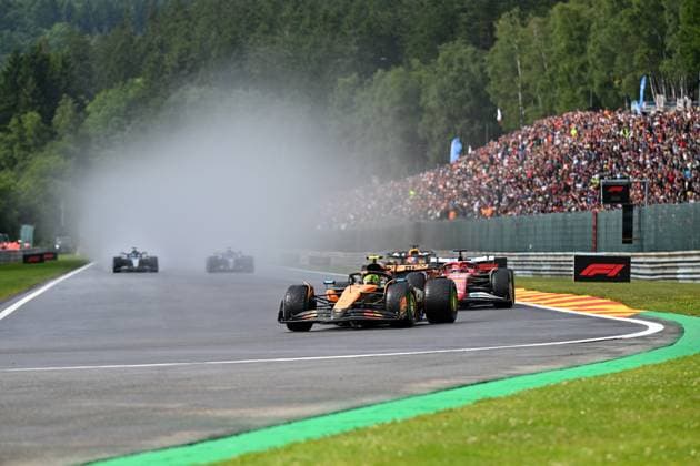 Formel 1 GP Spa Belgien. Sonntag, 27.07.2025 Lando Norris 4, McLaren Formula 1 Team; Formel 1 GP Spa Belgien. Sonntag, 27.07.2025 Copyright: xBEAUTIFULxSPORTS Erlhofx