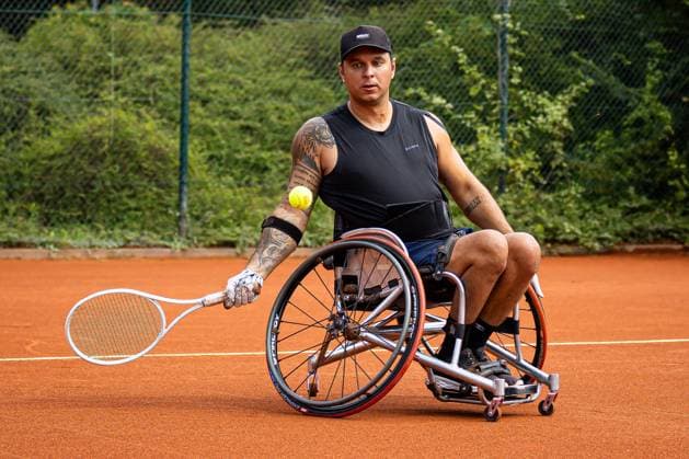 Andrew BOGDANOV (USA) - Sieger Quads, 35. German Open - Beate Loddenkemper Trophy 2025 - Finaltag, Berlin, SV Zehlendorfer Wespen, 27.07.2025, Copyright: xClaudioxGärtnerx