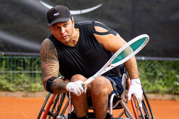 Andrew BOGDANOV (USA) - Sieger Quads, 35. German Open - Beate Loddenkemper Trophy 2025 - Finaltag, Berlin, SV Zehlendorfer Wespen, 27.07.2025, Copyright: xClaudioxGärtnerx