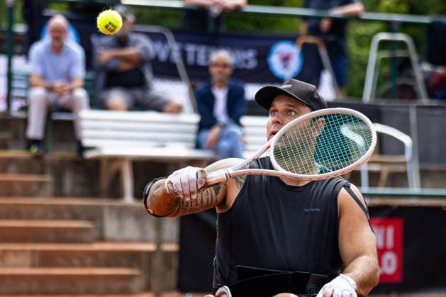 Andrew BOGDANOV (USA) - Sieger Quads, 35. German Open - Beate Loddenkemper Trophy 2025 - Finaltag, Berlin, SV Zehlendorfer Wespen, 27.07.2025, Copyright: xClaudioxGärtnerx