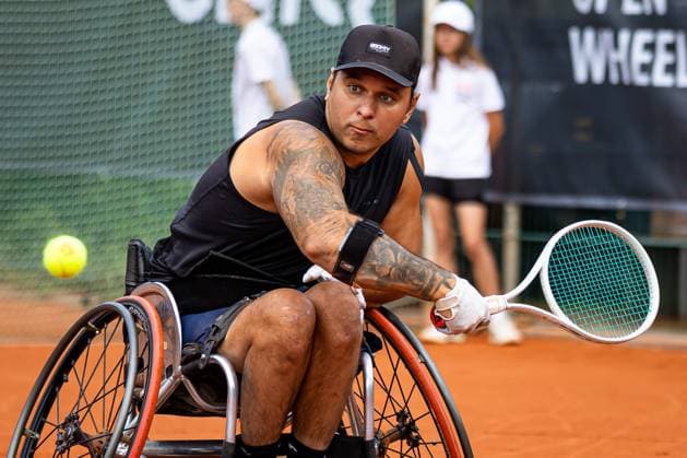 Andrew BOGDANOV (USA) - Sieger Quads, 35. German Open - Beate Loddenkemper Trophy 2025 - Finaltag, Berlin, SV Zehlendorfer Wespen, 27.07.2025, Copyright: xClaudioxGärtnerx