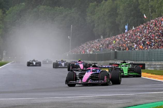 Formel 1 GP Spa Belgien. Sonntag, 27.07.2025 Pierre Gasly 10, BWT Alpine F1 Team; Formel 1 GP Spa Belgien. Sonntag, 27.07.2025 Copyright: xBEAUTIFULxSPORTS Erlhofx