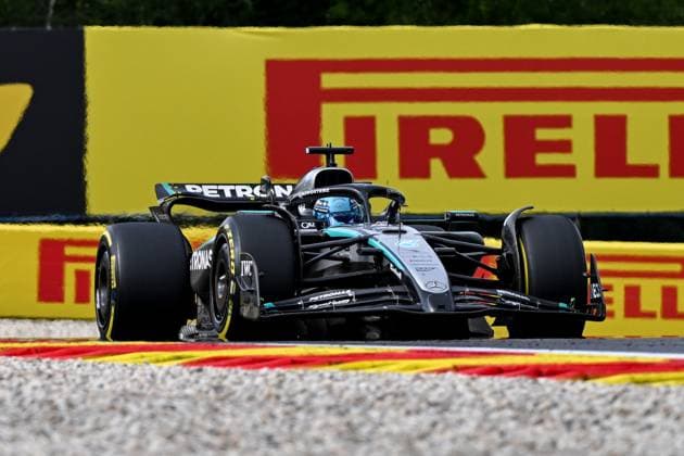 Formel 1 GP Spa Belgien. Sonntag, 27.07.2025 George Russell 63, Mercedes-AMG Petronas F1 Team; Formel 1 GP Spa Belgien. Sonntag, 27.07.2025 Copyright: xBEAUTIFULxSPORTS Erlhofx