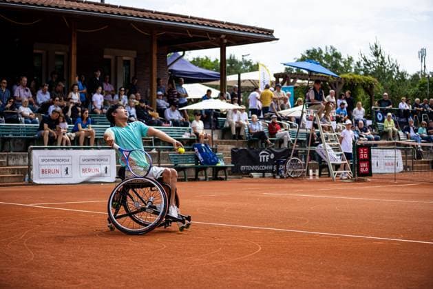 Zhenxu JI (CHN) - Sieger Herren, 35. German Open - Beate Loddenkemper Trophy 2025 - Finaltag, Berlin, SV Zehlendorfer Wespen, 27.07.2025, Copyright: xClaudioxGärtnerx