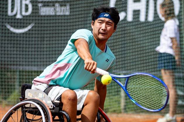 Zhenxu JI (CHN) - Sieger Herren, 35. German Open - Beate Loddenkemper Trophy 2025 - Finaltag, Berlin, SV Zehlendorfer Wespen, 27.07.2025, Copyright: xClaudioxGärtnerx