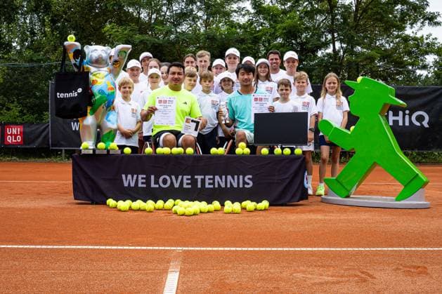Siegerehrungen Herren Einzel: Alexander CATALDO (CHI) (2. Platz) und Zhenxu JI (CHN) (Sieger), 35. German Open - Beate Loddenkemper Trophy 2025 - Finaltag, Berlin, SV Zehlendorfer Wespen, 27.07.2025, Copyright: xClaudioxGärtnerx