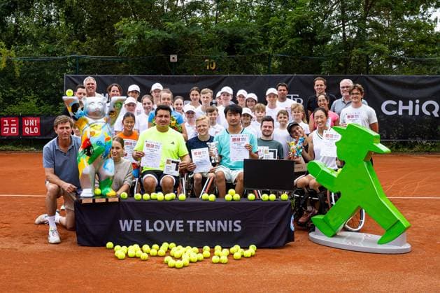Siegerehrungen: Abschussfoto aller Finalisten, 35. German Open - Beate Loddenkemper Trophy 2025 - Finaltag, Berlin, SV Zehlendorfer Wespen, 27.07.2025, Copyright: xClaudioxGärtnerx