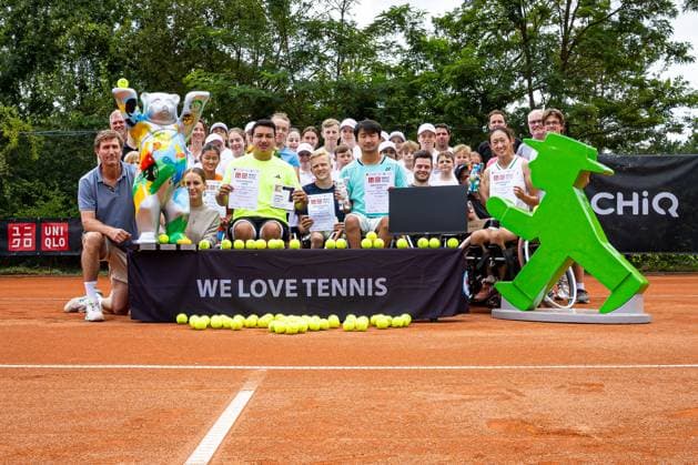 Siegerehrungen: Abschussfoto aller Finalisten, 35. German Open - Beate Loddenkemper Trophy 2025 - Finaltag, Berlin, SV Zehlendorfer Wespen, 27.07.2025, Copyright: xClaudioxGärtnerx