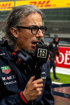 STAVELOT, BELGIUM: Laurent Mekies, racing for the Red Bull Racing team during the 2025 Formula 1 Belgian Grand Prix at the Circuit de Spa-Francorchamps in Stavelot, Belgium