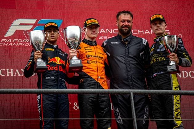 STAVELOT, BELGIUM: Alex Dunne, , at the 2025 Formula 1 Belgian Grand Prix at the Circuit de Spa-Francorchamps in Stavelot, Belgium.