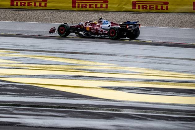 STAVELOT, BELGIUM: Lewis Hamilton, racing for the Ferrari team during the 2025 Formula 1 Belgian Grand Prix at the Circuit de Spa-Francorchamps in Stavelot, Belgium