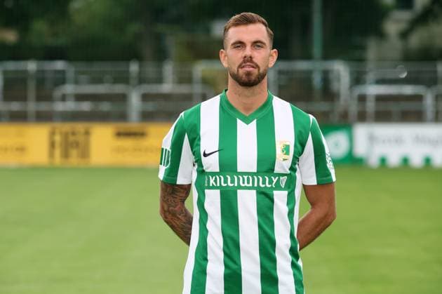 Teampraesentation Chemie Leipzig Regionalliga Rudolf Sanin (21, Chemie), BSG Chemie Leipzig; Regionalliga Nordost, Porträttermin 2025 2026 , Leipzig, 26.07.2025, Alfred-Kunze-Sportpark, Fußball , Nur zur redaktionellen Nutzung. Only editorial use.