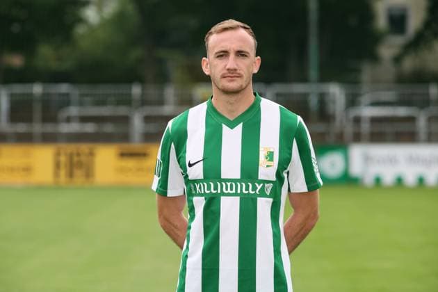 Teampraesentation Chemie Leipzig Regionalliga Philipp Wendt (18, Chemie), BSG Chemie Leipzig; Regionalliga Nordost, Porträttermin 2025 2026 , Leipzig, 26.07.2025, Alfred-Kunze-Sportpark, Fußball , Nur zur redaktionellen Nutzung. Only editorial use.
