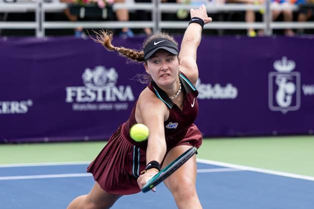 WTA, Tennis Damen 125 - T-Mobile Polish Open 2025 Weronika Ewald during WTA 125 tennis tournament, T-Mobile Polish Open 2025 in Warsaw, Poland on July 28, 2025. Warsaw Poland  Copyright: xFotoxOlimpikx originalFilename:jastrzebowski-wta125tm250728_npCUN.jpg
