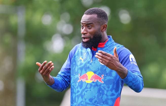 RB Leipzig - Trainingslager Tag 5 Bundesliga Donaueschingen, 27.07.2025, SV Aasen Stadion, Fussball, Bundesliga , RB LEIPZIG Saisonvorbereitung in Baden-Wuerttemberg , Im Bild: Lutsharel Geertruida (RB Leipzig) ,