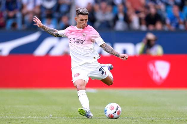 GRIMALDO Alejandro Team Bayer 04 Leverkusen Bundesliga Saison 2025 - 2026 Testspiel VfL Bochum - Bayer 04 Leverkusen am 27.07.2025 in Bochum Copyright: xLacixPerenyix